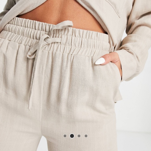 (NWOT) ASOS ~ Linen Pants - Picture 2 of 13